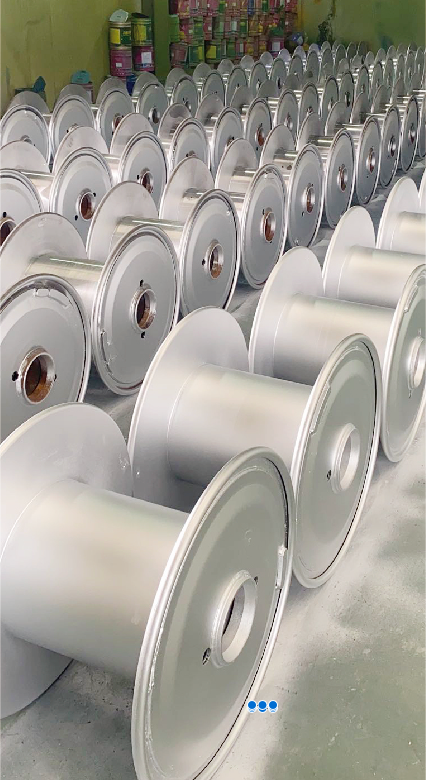 Double layer high-speed cable reel