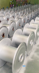 Double layer high-speed cable reel