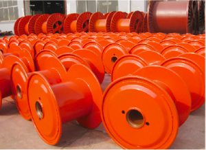 Double layer high-speed cable reel